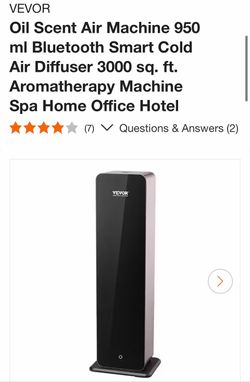 Oil scent air Machine