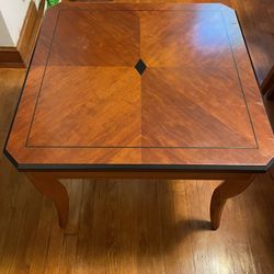 Wooden End Table 