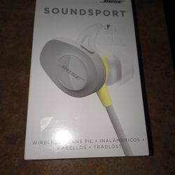 Brand new Bose sound sport wireless headphones