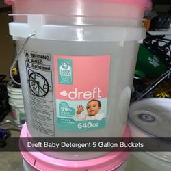 Dreft Baby Detergent 5 Gallon Buckets 