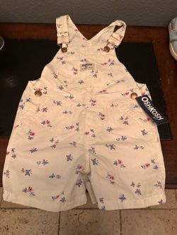 T3 overalls and Bluey dress