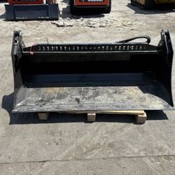 Skid Steer 4-in-1 Bucket Attachment 