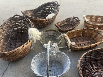 Baskets Used At Wedding