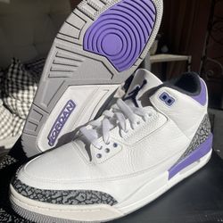 Jordan 3 Retro Dark Iris