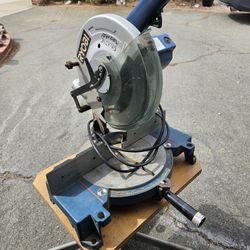 HEAVY DUTY RYOBI 10 INCH MITER SAW