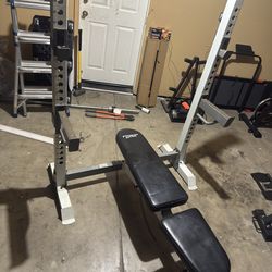 Fitness Gear Bench/ Squat Rack