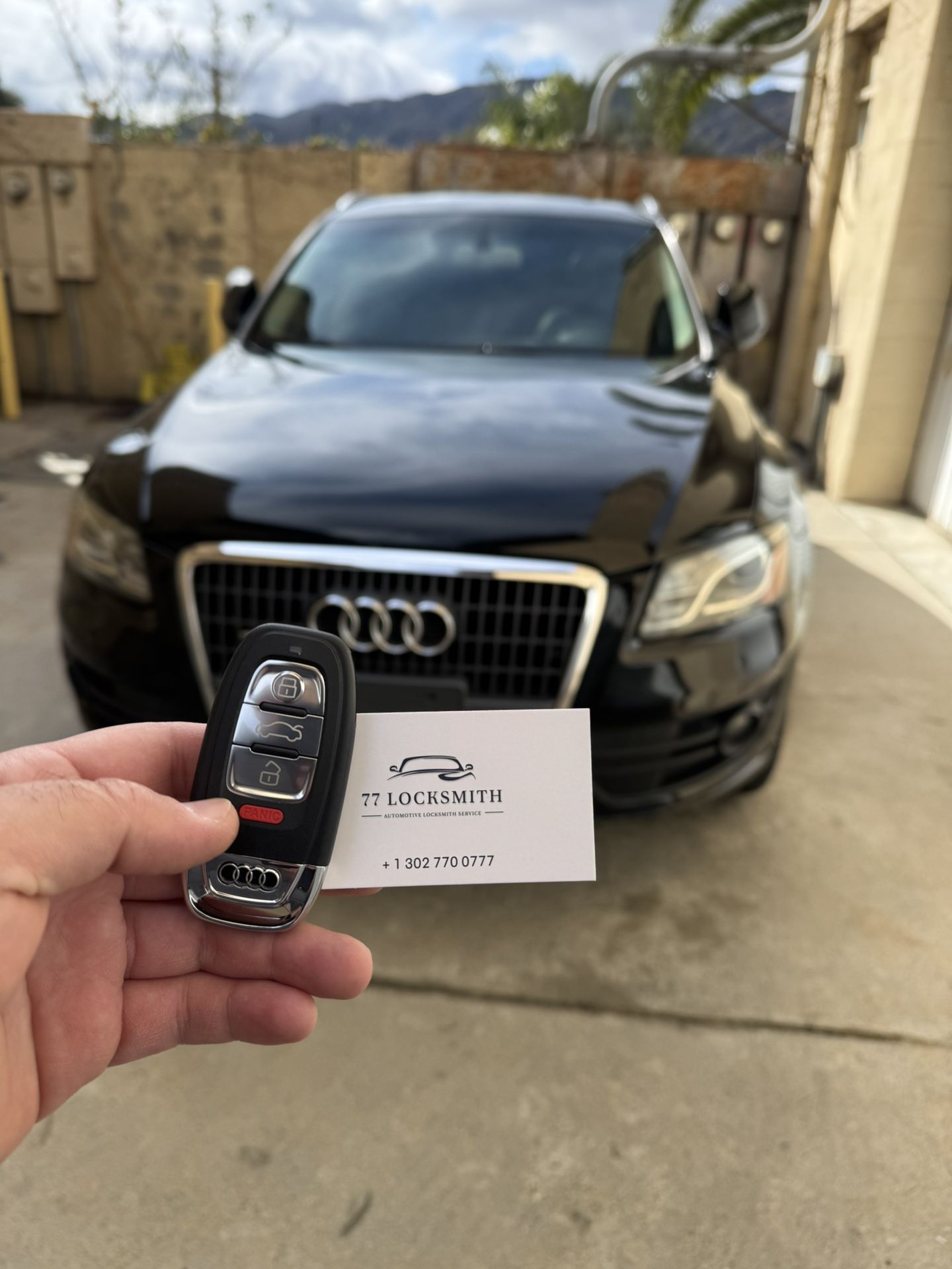 Audi Q5 New Key Fob