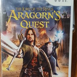Aragorns Quest Nintendo Wii Video Game Lord Of The Rings 
