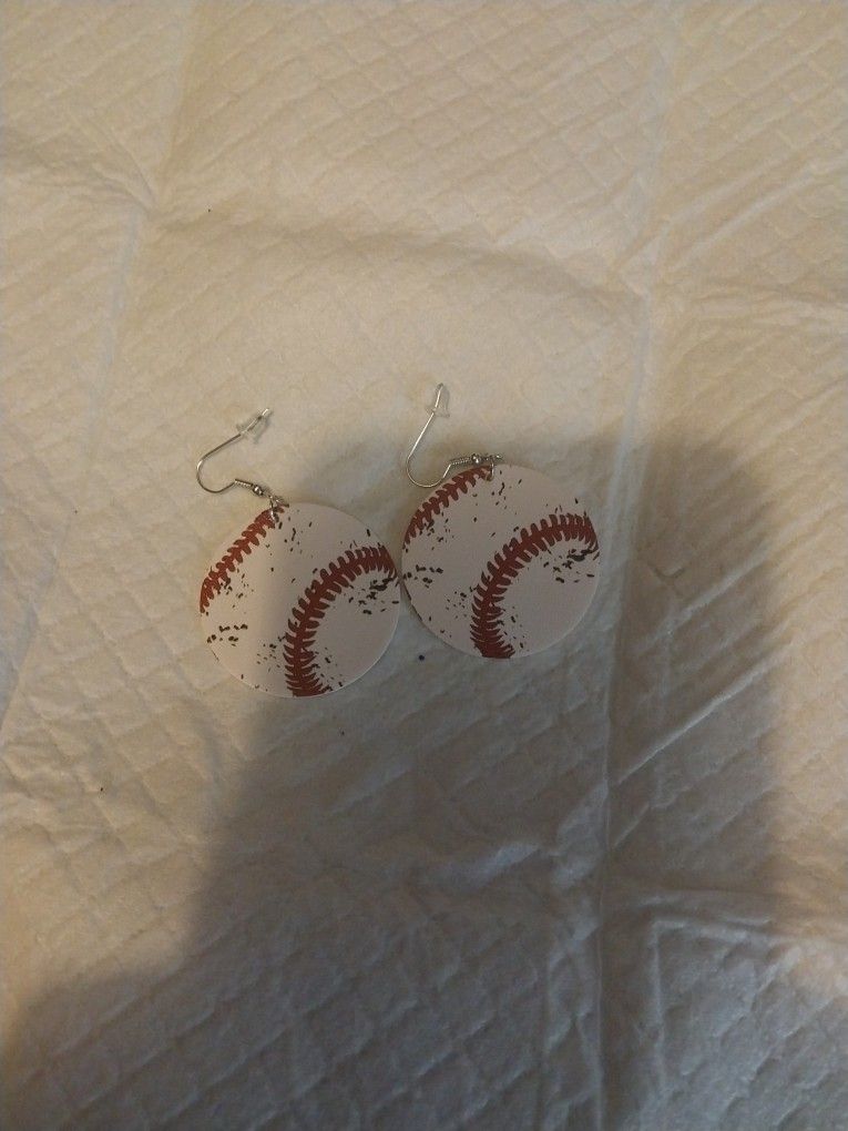 Baseball/softball Earrings