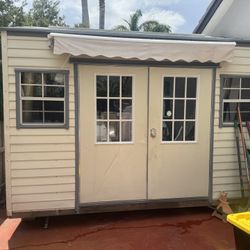 10x12 Shed With A/c