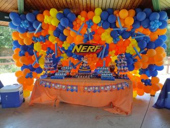 Nerf Gun Party Supplies Bullets Decorations