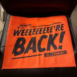 2025 Buffalo Bandits NLL Finals Rally Towel. In Game Gift 5-16-25 We’re Back 