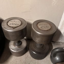 Dumbbells 100 Pounds