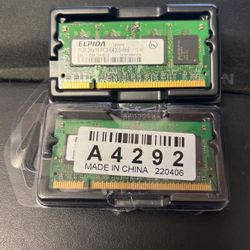 ELPIDA 1GB PC2-6400S-666 2Rx16