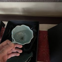 New Beautiful Ceramic Coffee/tea Cup Set In Box