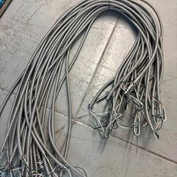 Electrical Wire Whips, 6ft . 12 Gauge Wire With Ground. 