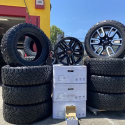 Chevy And GMC Wheels LT275/65/18” Goodyear 