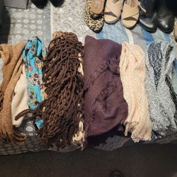 Scarfs, Pants, Jean's, Work Out Attire