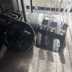 Logitech Steering wheel and pedals for Xbox