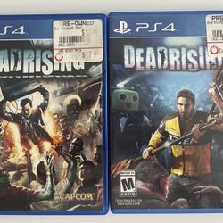 PS4 Capcom DeadRising & DeadRising 2 Game Bundle PlayStation 4 Horror Dead Clean