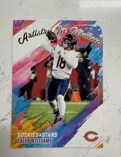 2025 Panini Rookies & Stars #5 Caleb Williams Artistry in Motion