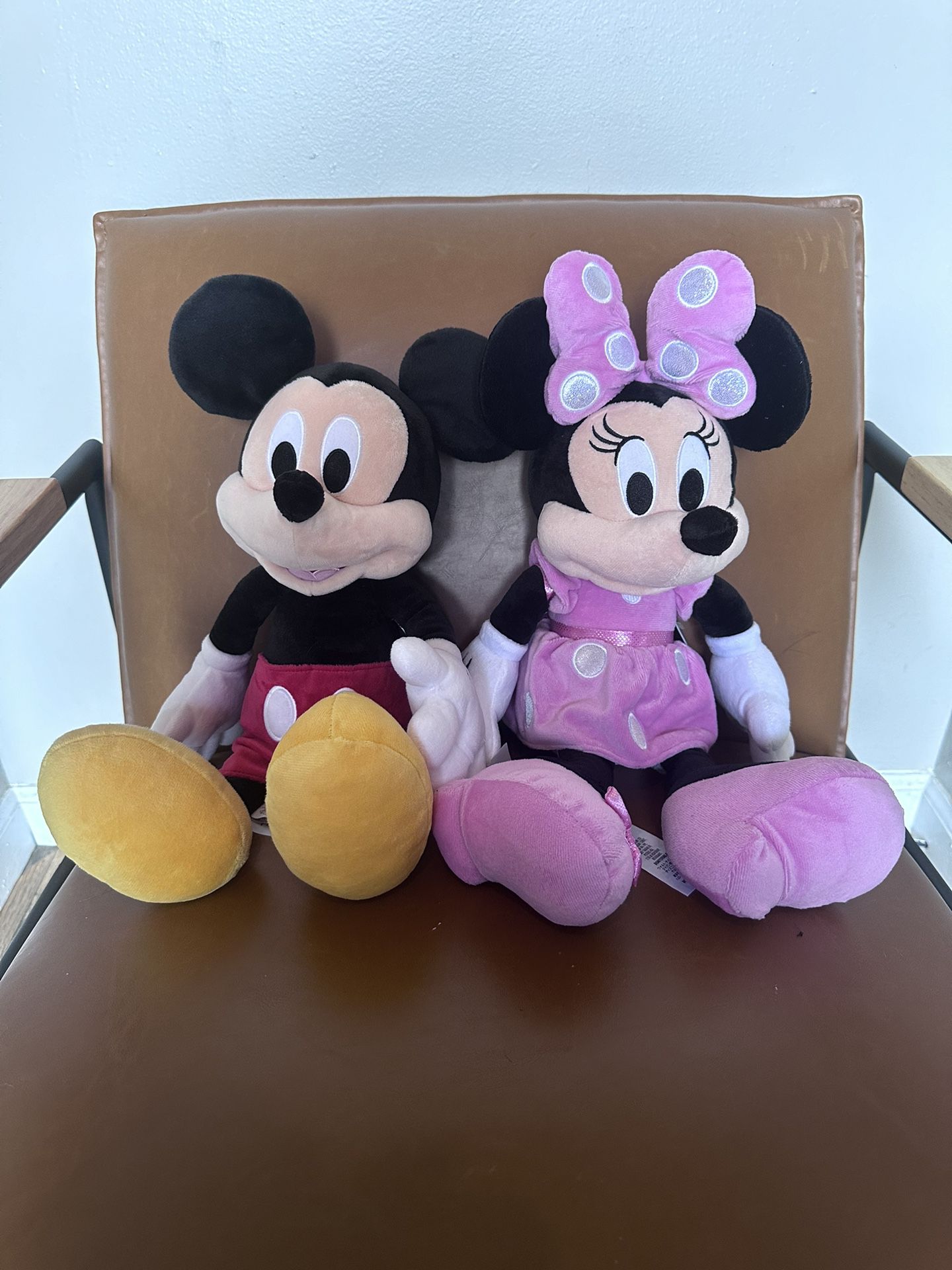 Mickey & Minnie Plush Dolls