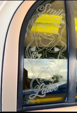 Custom Car Window Engraving | Custom Mirrors & Glass