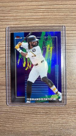 2026 topps finest fernando tatis jr /75 purple