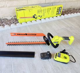 RYOBI 18V 22in Hedge Trimmer KIT