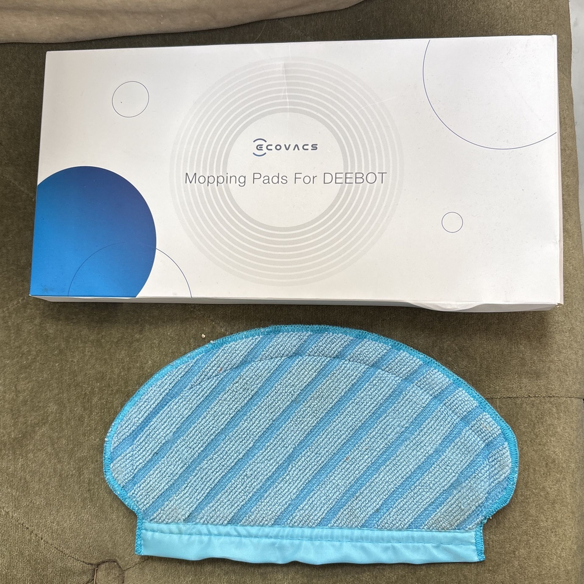 FREE - 10 Mopping Pads And One Standard Pad For Ecovacs Deebot Robot Vacuum