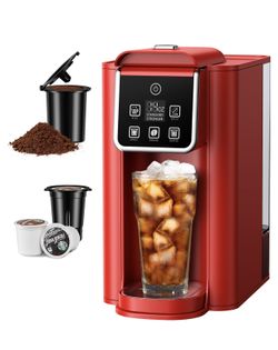 Coffee make ice “/hot