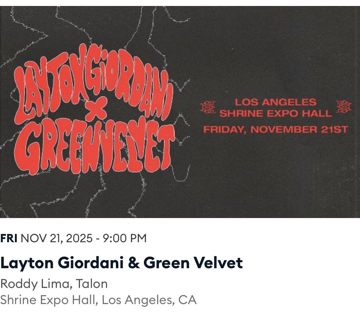 Green Velvet x Layton Giordani 