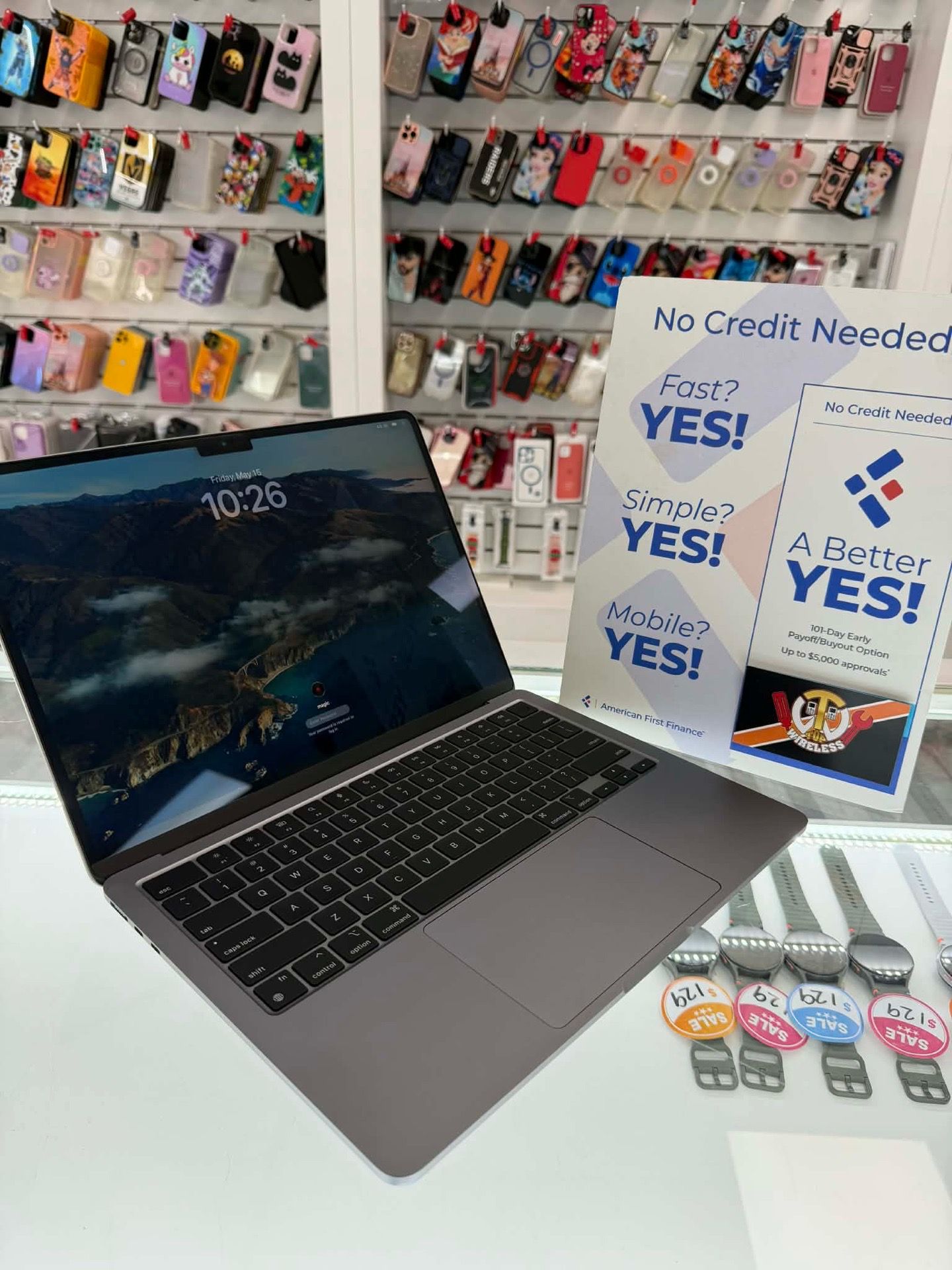 MacBook Air m3 $50 DOWN