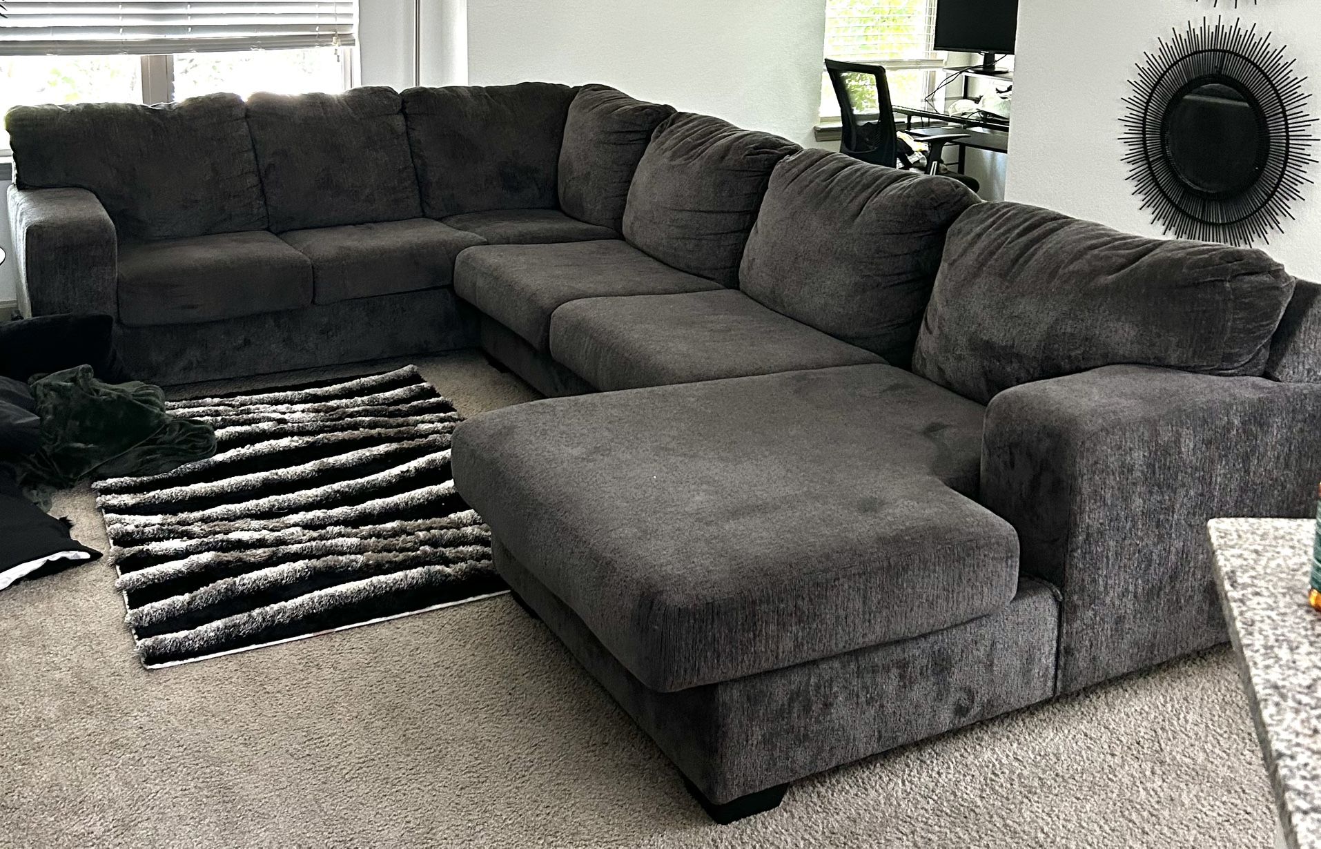 Large Grey Sectional