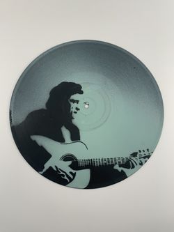 Johnny Cash Vinyl Wall Art