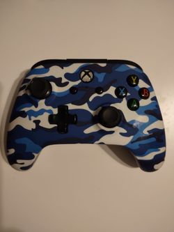 BLUE CAMO XBOX ONE