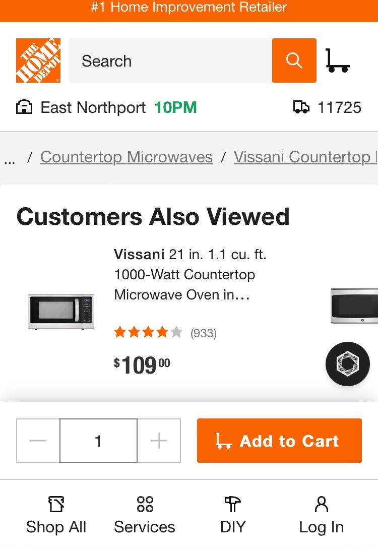 vissani microwave