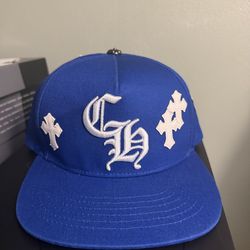 Chrome Hat *Blue*