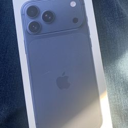 Apple iPhone 17 Pro Max Deep blue Or 17 Pro Blue Unlocked Any Carrier 
