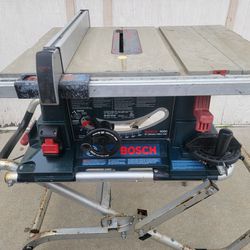 Bosh Table Saw With Stand