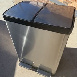 Dual Kitchen Trashcan