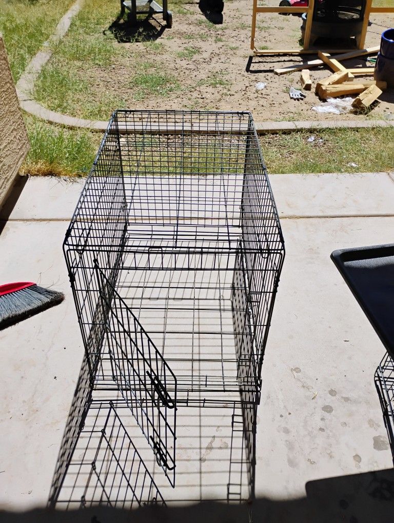 Xtra Large Dog Cage For Sale Must Go Asap
