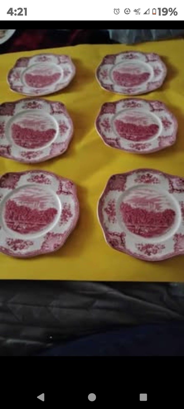 6 Johnson Brothers Small Plates