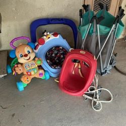 Toddler Items Playpen, Swing. Walkers