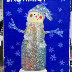 Snowman Lighted