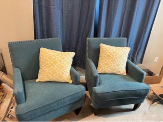 Maultsby Armchair - Blueberry