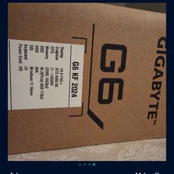 G6 Gigabyte Gaming Laptop ( Mint Condition)
