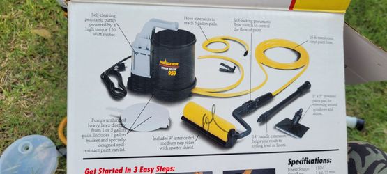 WAGNER POWER ROLLER 969 110 ELECTRIC PAINTING SYSTEM