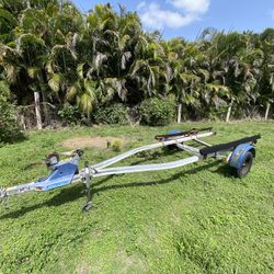 Escort Trailer Fit An 18ft Bayliner Needs New Bunk Boards Lights Work Adjustable Leg Works $500 OBO