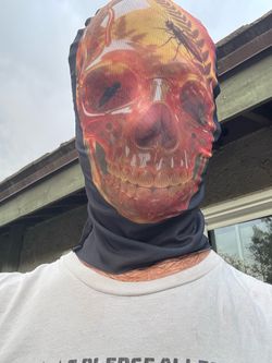 Skull Print Full Face Mask Balaclava